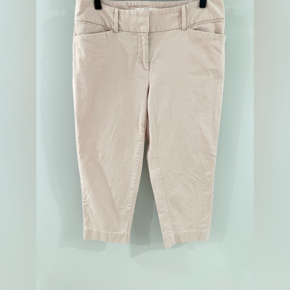 Loft Julie Ankle Pants Pink Size 6 - Picture 4 of 6